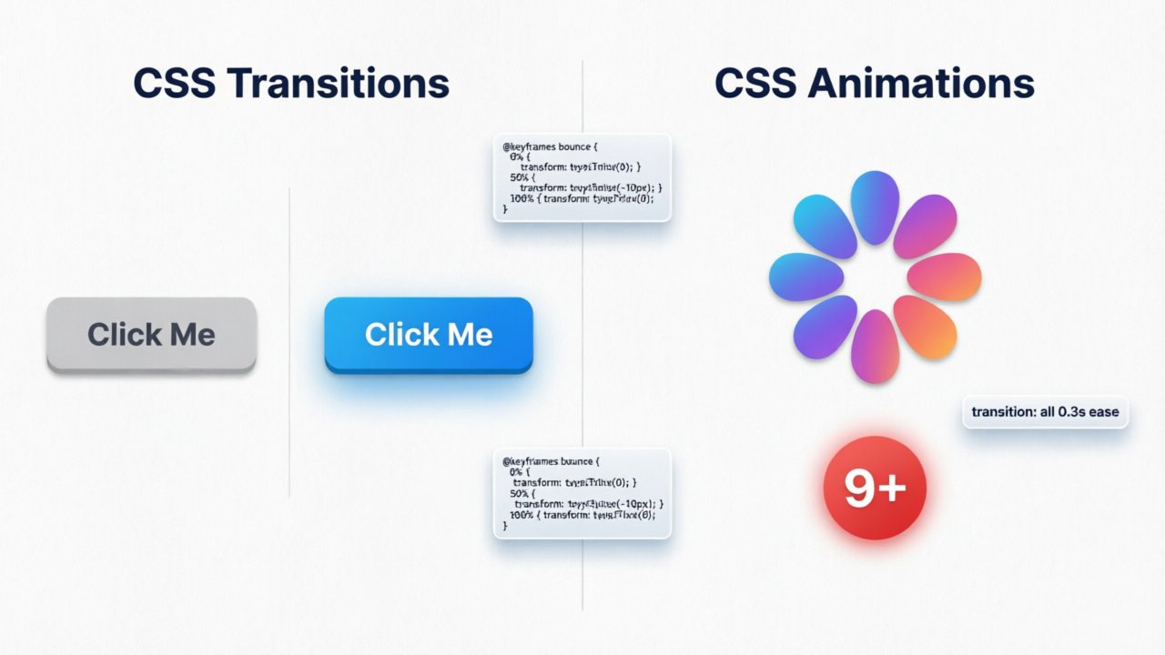 CSS Animations & Transitions: Tạo Hiệu Ứng Động Cho Website