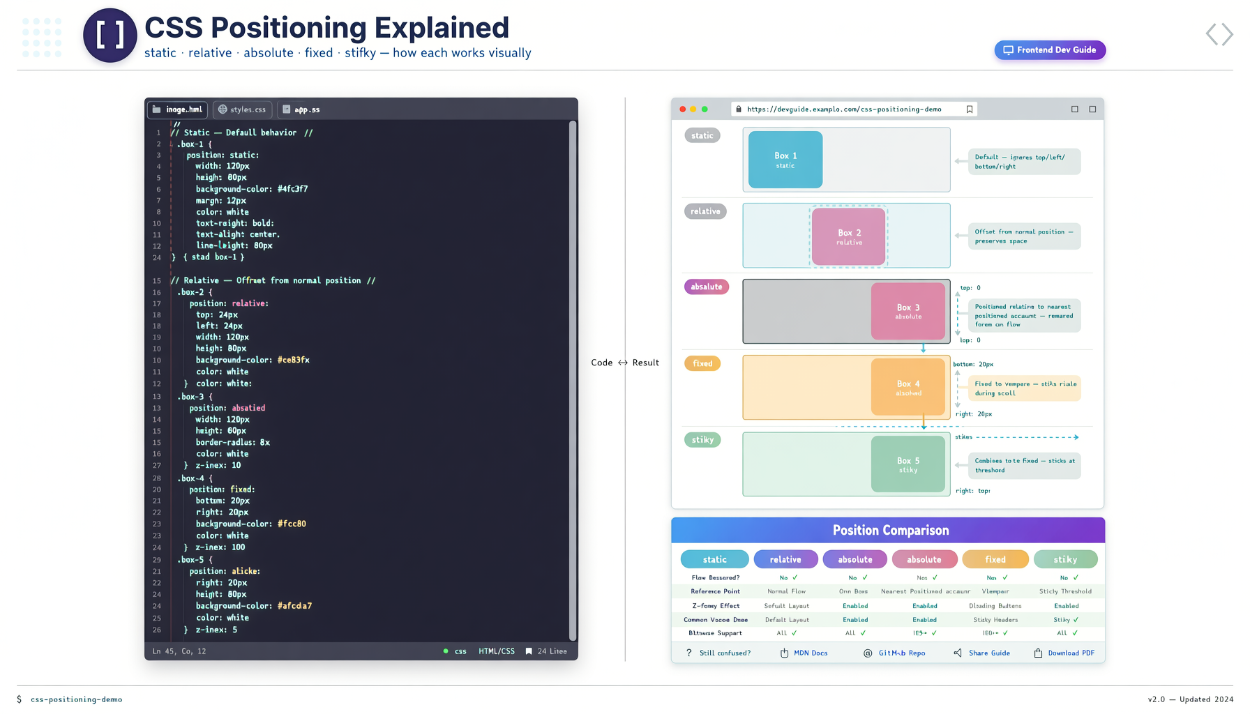 CSS Positioning: Hướng Dẫn Từ Cơ Bản Đến Nâng Cao