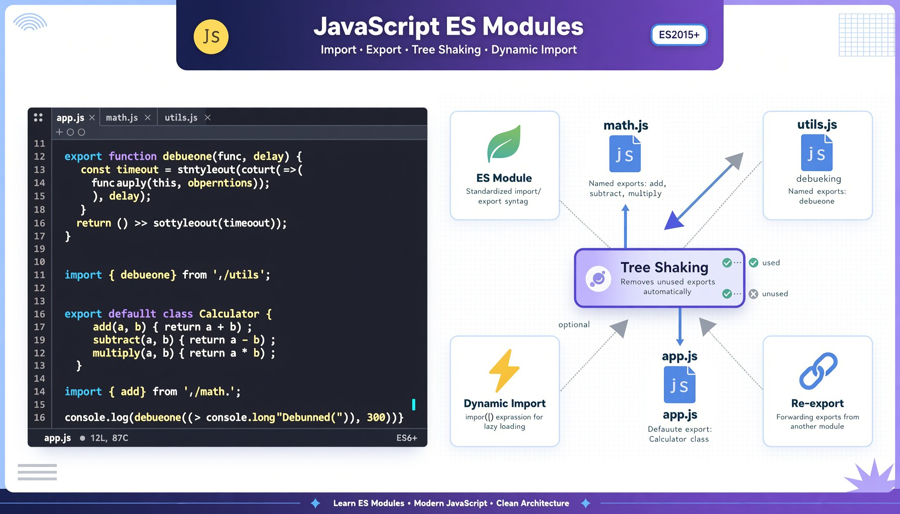 JavaScript ES Modules: import/export — Hướng Dẫn Toàn Diện Từ Cơ Bản Đến Nâng Cao