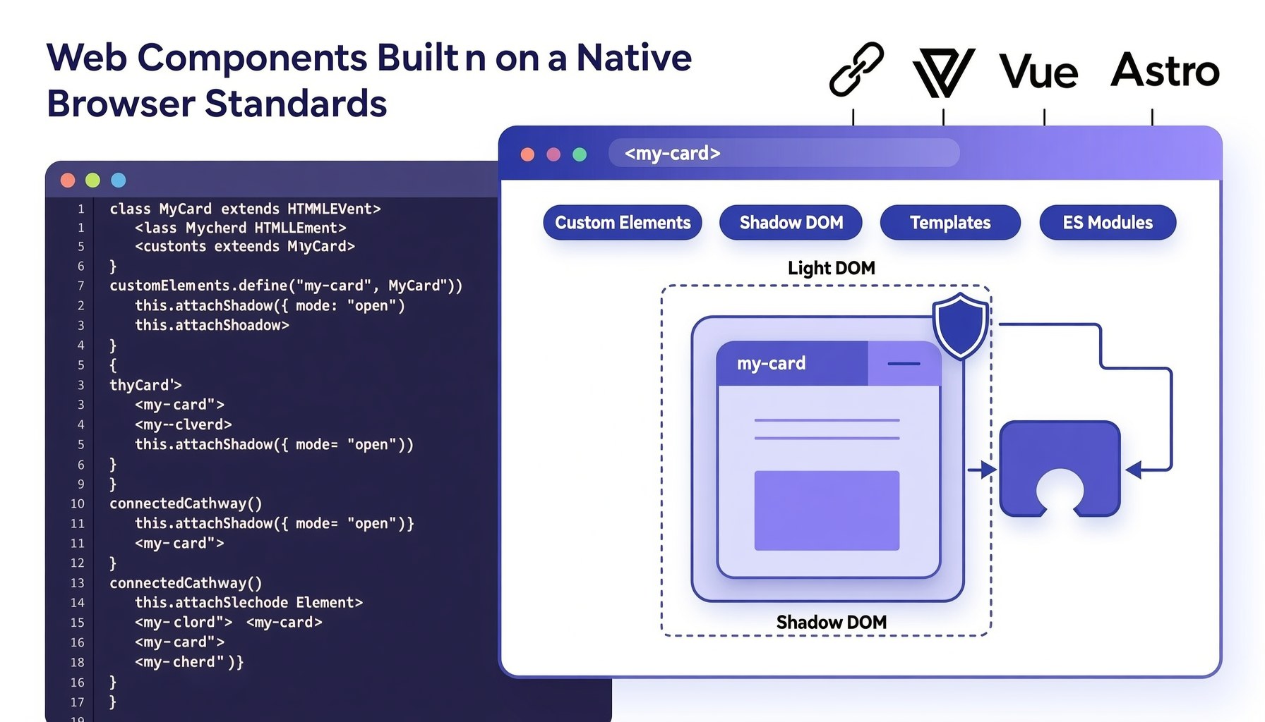 Web Components: Hướng Dẫn Hoàn Chỉnh Từ Custom Elements Đến Shadow DOM